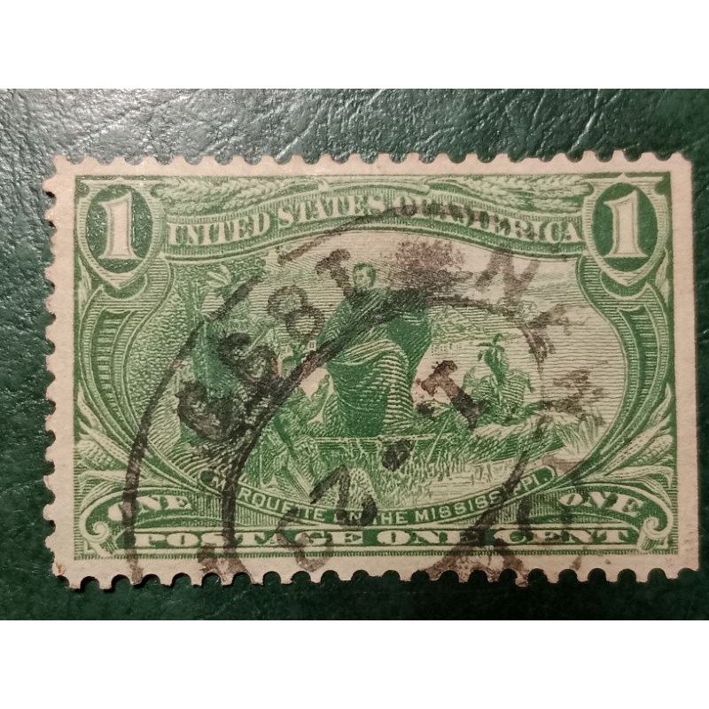 

Prangko USA 1 Cent Trans Mississippi Exposition Issue Tahun 1898 USED