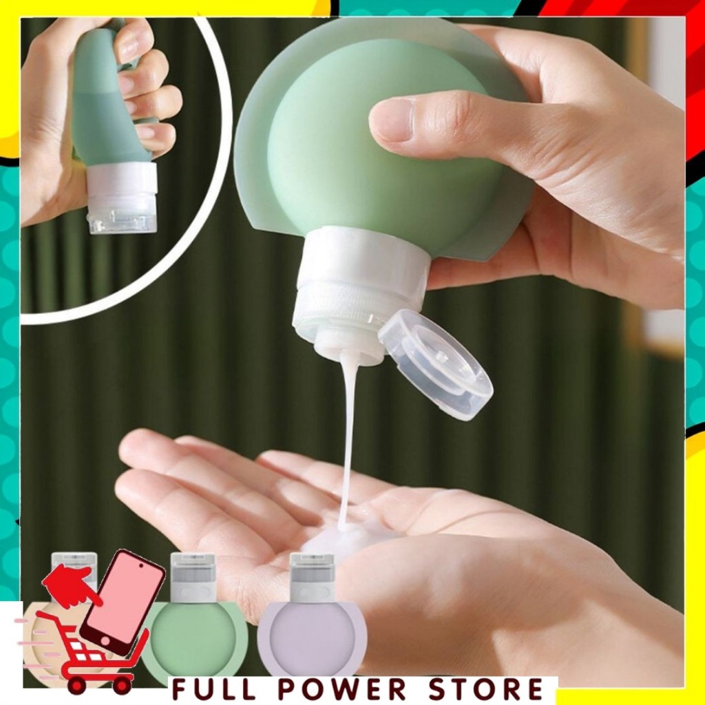 FPS Refil Botol Sabun Shampoo Mandi / Botol Sabun Lotion Travel Traveling Soft Silikon / Botol  Make