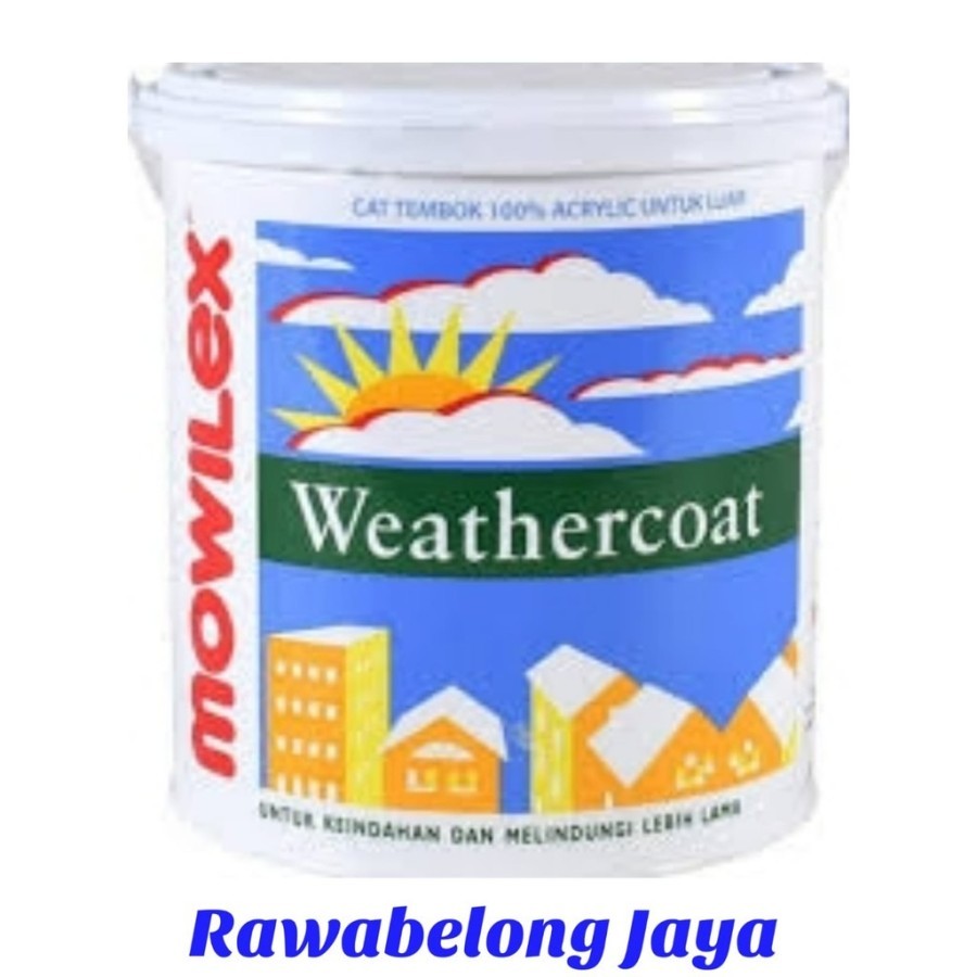 MOWILEX Weathercoat White W1501 Pail -  20 LITER