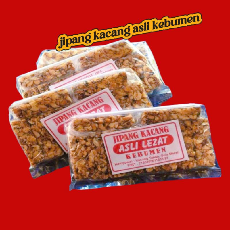 

Jipang Kacang Asli Kebumen kue Kering Gula Jawa Enak Manis Harga Ekonomis Cemilan Sehat dan Enak