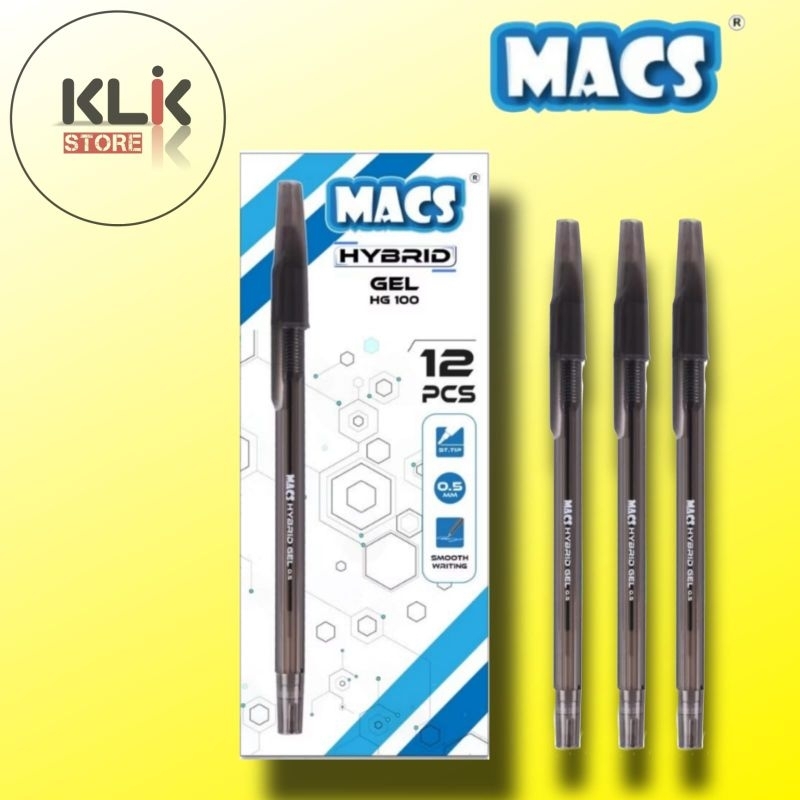 

Ballpoint MACS Hybrid Gel Pen HG 100 (Bolpen / Pulpen / Pena) - per Pcs
