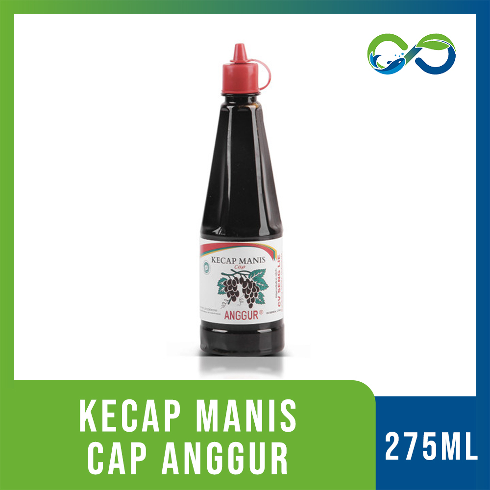 

[AquaEcoFarm] Kecap Manis Cap Anggur 275ml Bandung - 1 pcs