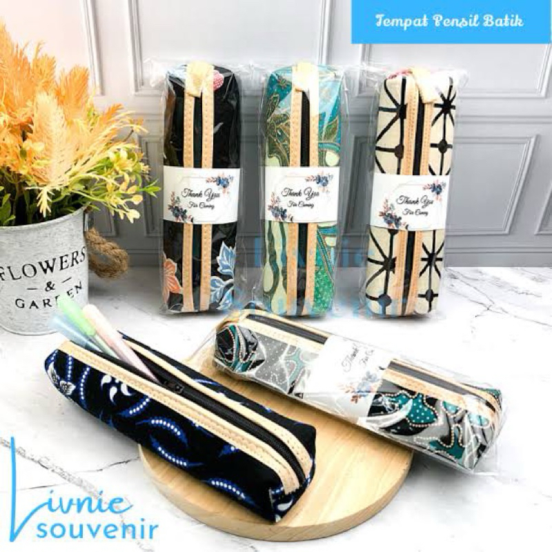 ( PAKET HEMAT ISI 50 PCS )SOUVENIR DOMPET BATIK GEPENG BESAR SOUVENIR PERNIKAHAN DOMPET BATIK KEMAS 