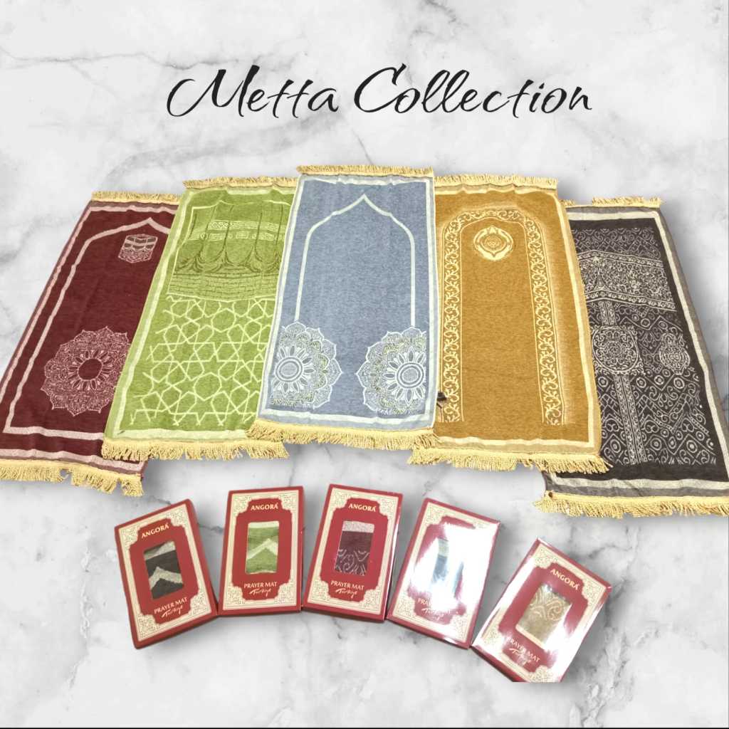 Sajadah Midi Turki ACDC Tipis Lembut Kemasan Box Angora Premium