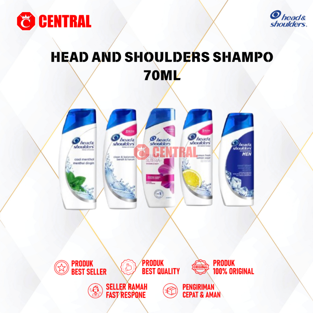 HEAD & SHOULDERS SHAMPOO 70ML