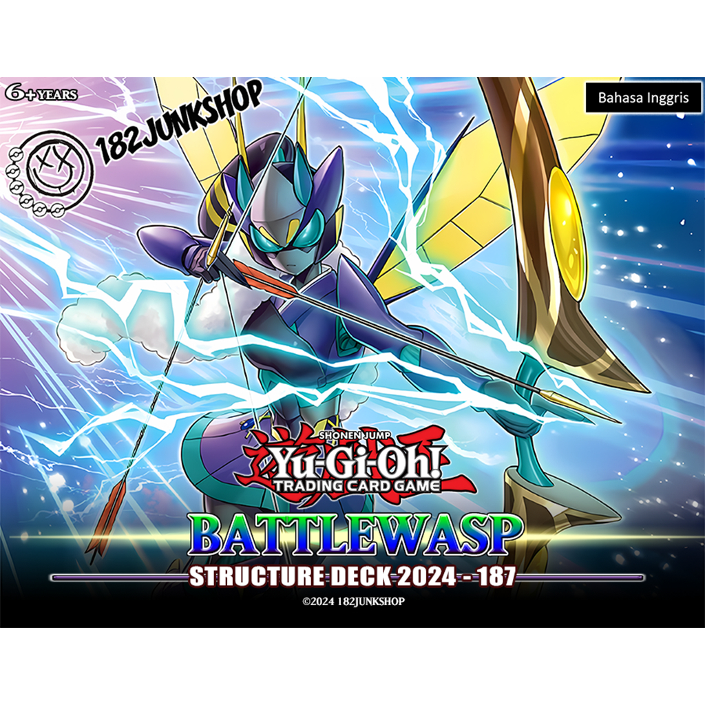 Yugioh Structure Deck 187 - Battlewasp Deck - Non ORI
