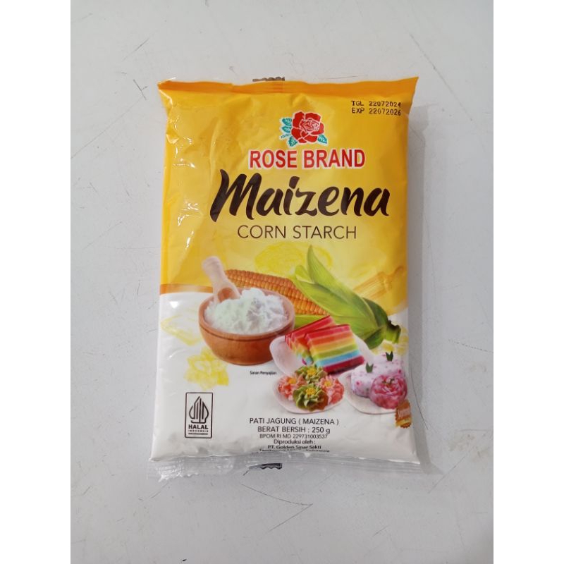 

Rose Brand Tepung Maizena | Corn Starch | 250g