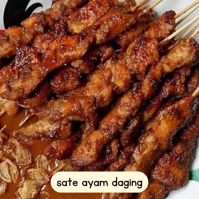 

KIRIM INSTAN homemade sate ayam daging