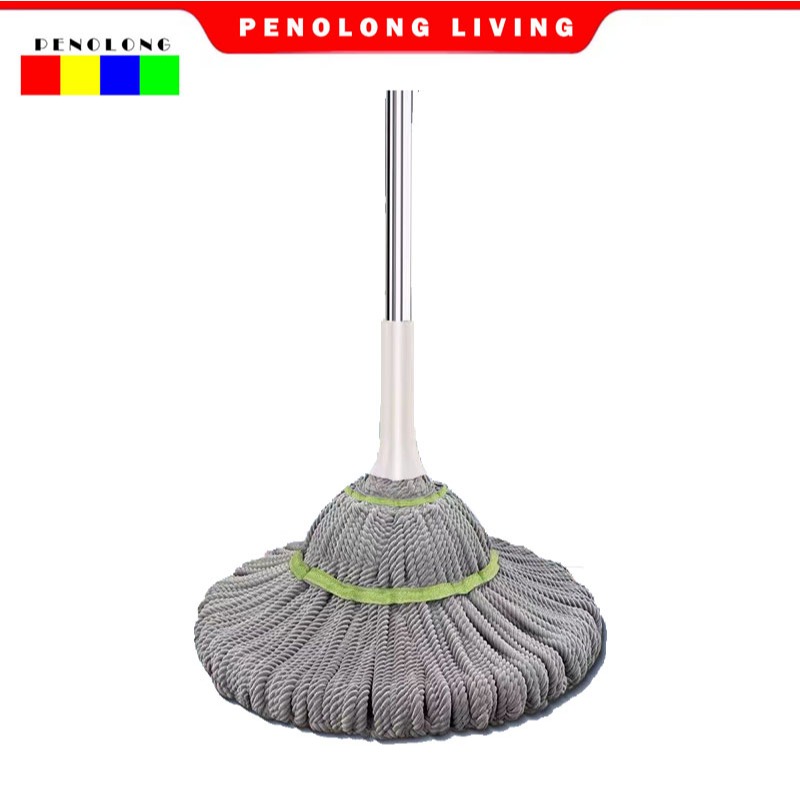 PENOLONG Ultra Praktis Twist Mop 1set  alat kain lap pel lantai peras yang praktis