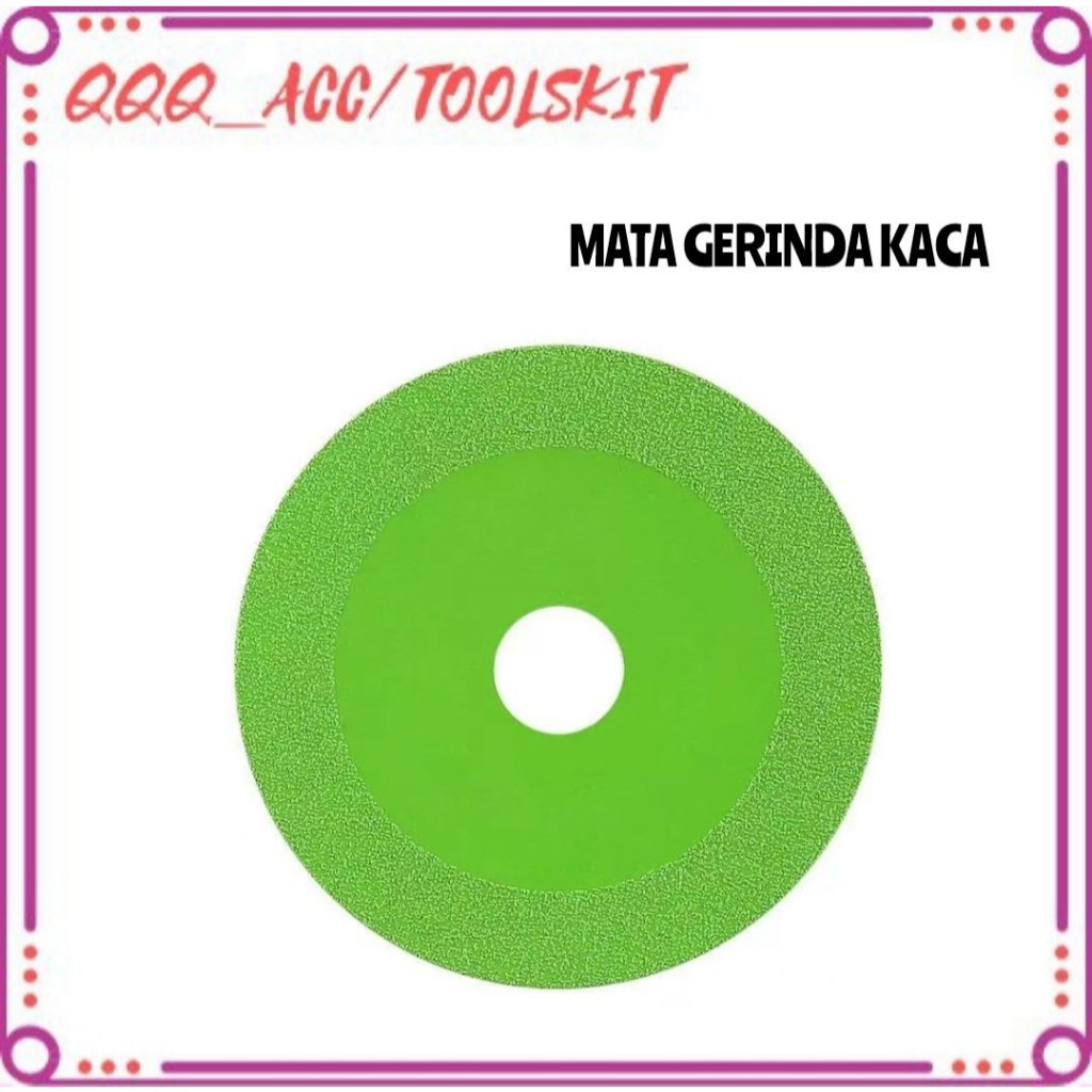 Mata Gerinda Potong Kaca 4 inch Mata Gerinda Keramik Marmer Mata Gerinda Circular Serbaguna