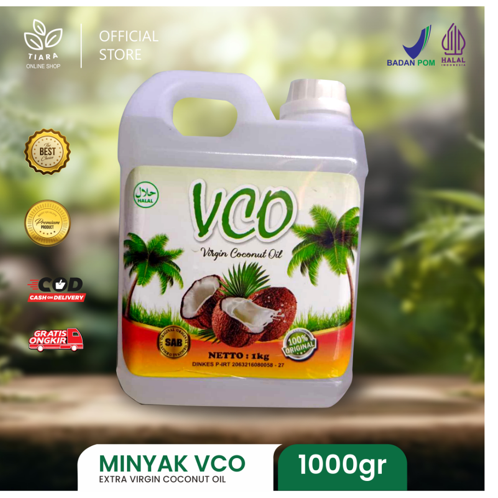 

Minyak vco extra virgin coconut oil 500 & 1000 gram