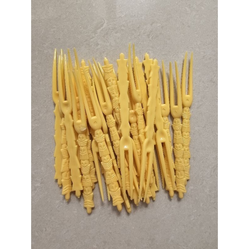 garpu kecil garpu buah garpu mini garpu plastik