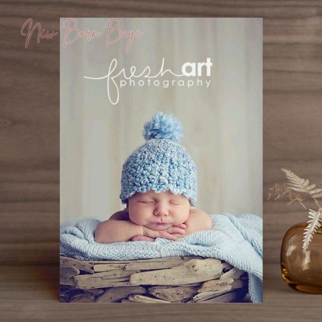 Cetak Foto bingkai kayu Ukuran 30R 40x60 cm