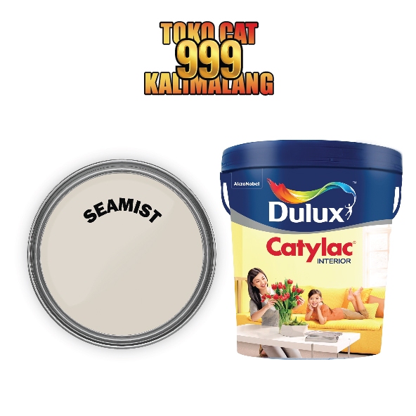 Cat Tembok Rumah Dulux Catylac Interior Warna Seamist Ukuran Pail 25 Kg