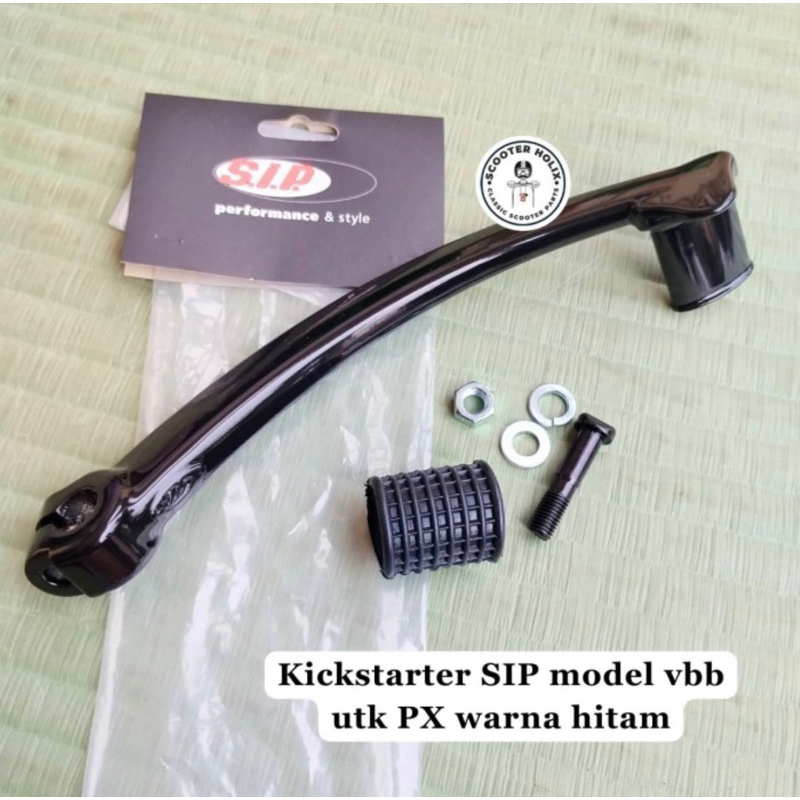 Kickstarter SIP model Vbb utk vespa PX warna hitam