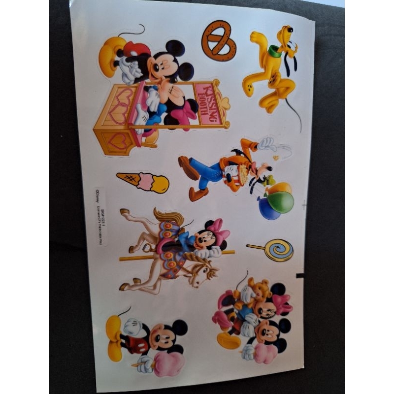 

2 buah stiker mickey mouse/2 sheet mickey mouse sticker