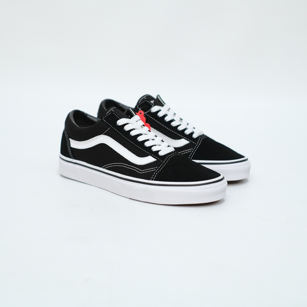 Vans Old Skool Black White Resmi Navya