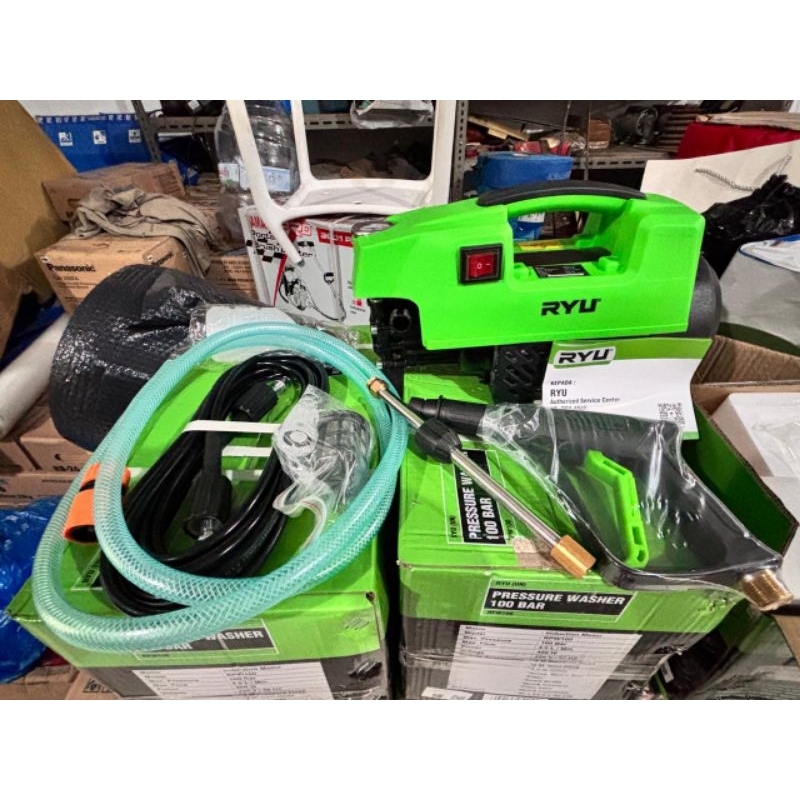 Jet Cleaner Ryu RPW 100 / Mesin cuci mobil RYU RPW 100 tekanan 100 BAR