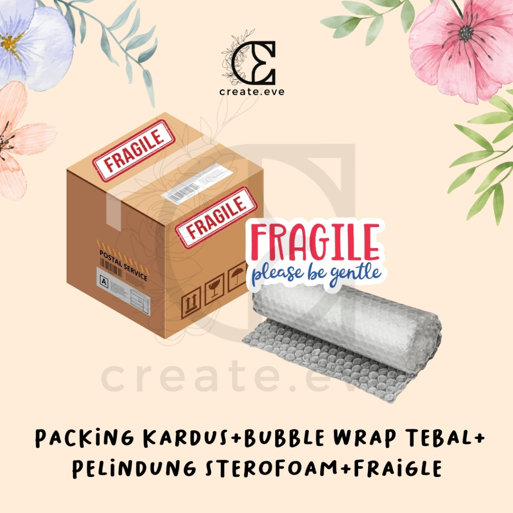 

TAMBAHAN PACKING MAHAR ( KARDUS & BUBBLE WRAP TEBAL )