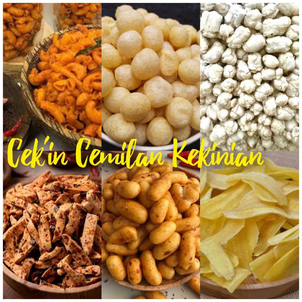 

Cemilan Kekinian - Kemasan Tester