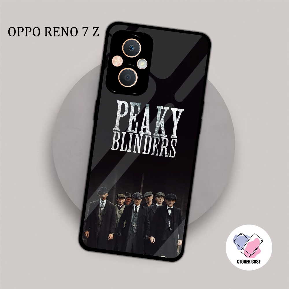 [TH48]  Case Glossy Case | OPPO RENO 7 Z | CASE KEKINIAN LUCU |  Casing Hp Kilau Motif PEAKY BLINDER