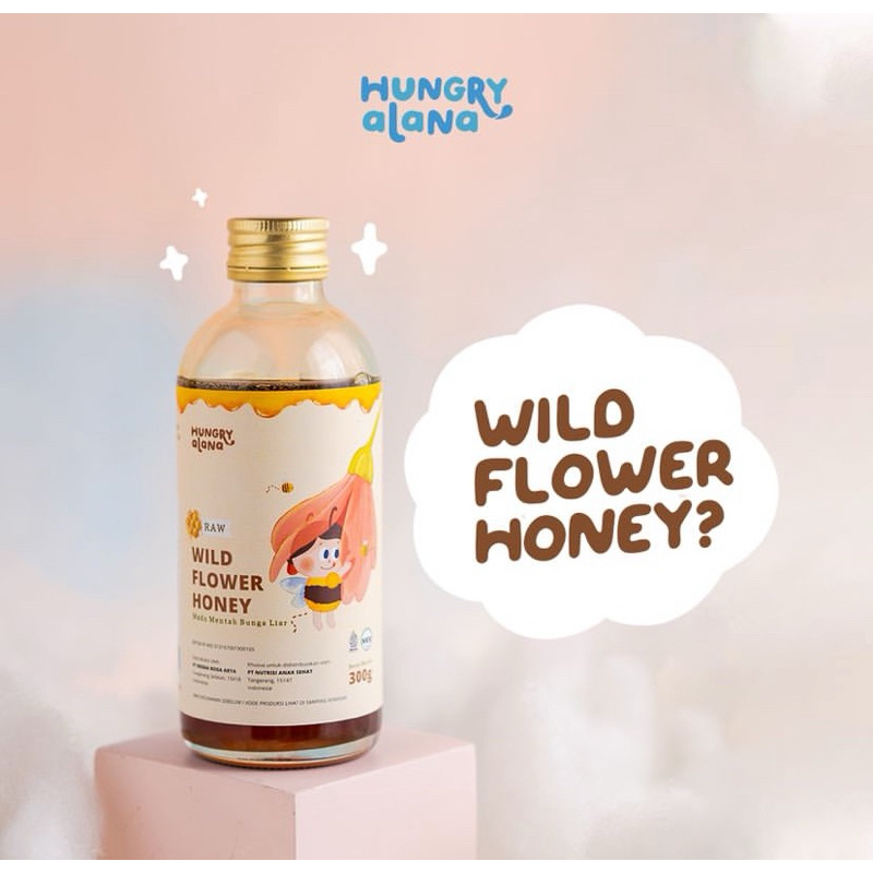 

WILD FLOWER HONEY HUNGRY ALANA (READY STOCK)