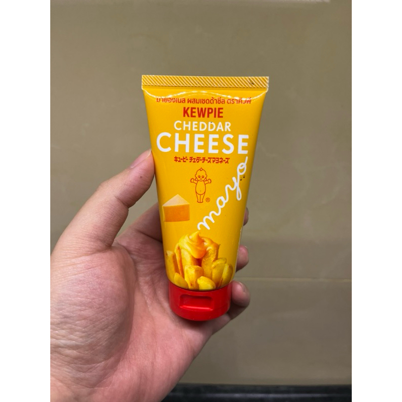 

100% ORIGINAL THAILAND kewpie cheddar cheese mayo 90gr