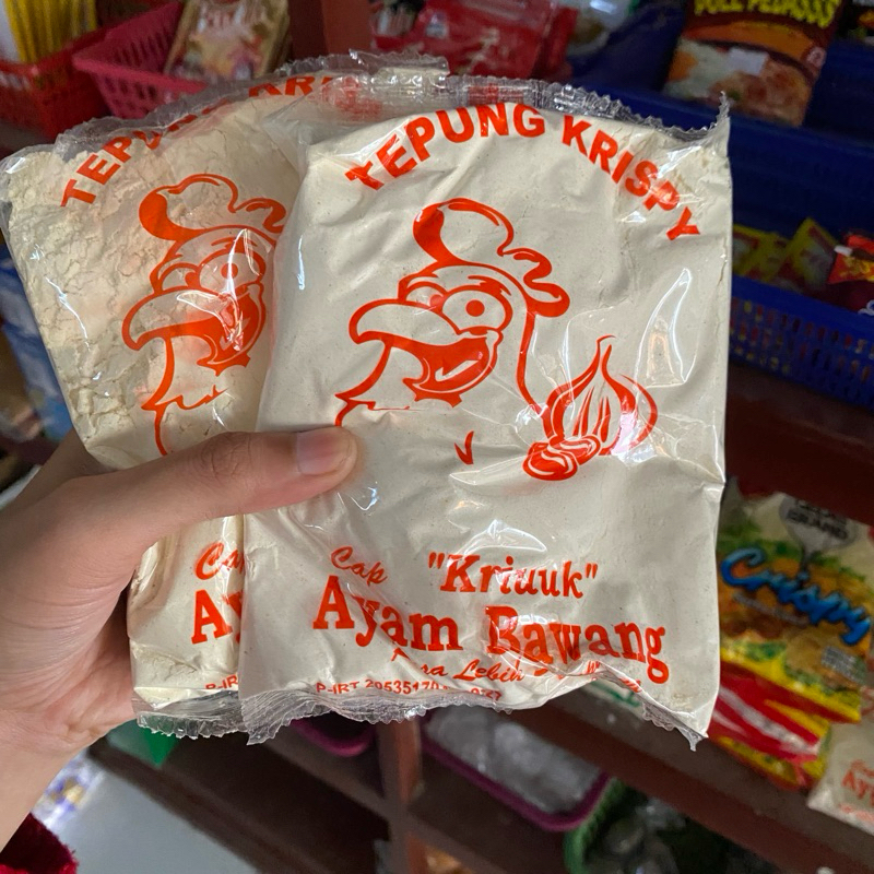 

Tepung Krispy Cap Kriuk Ayam Bawang