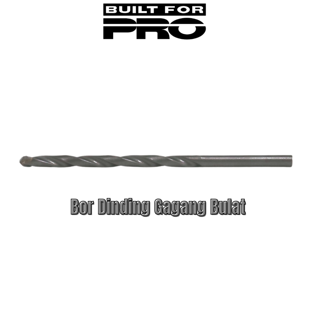 Mata Bor Tembok Beton Rumah Pegangan Mansory Drill Bit Bulat Bor Tangan Tanpa Impact