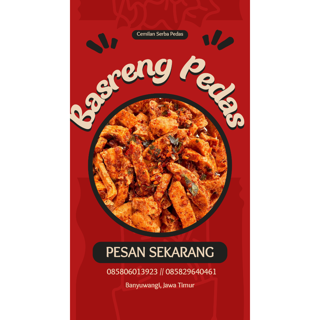 

BASRENG PEDAS DAUN JERUK || BASRENG PEDAS PREMIUM RASA DAUN JERUK