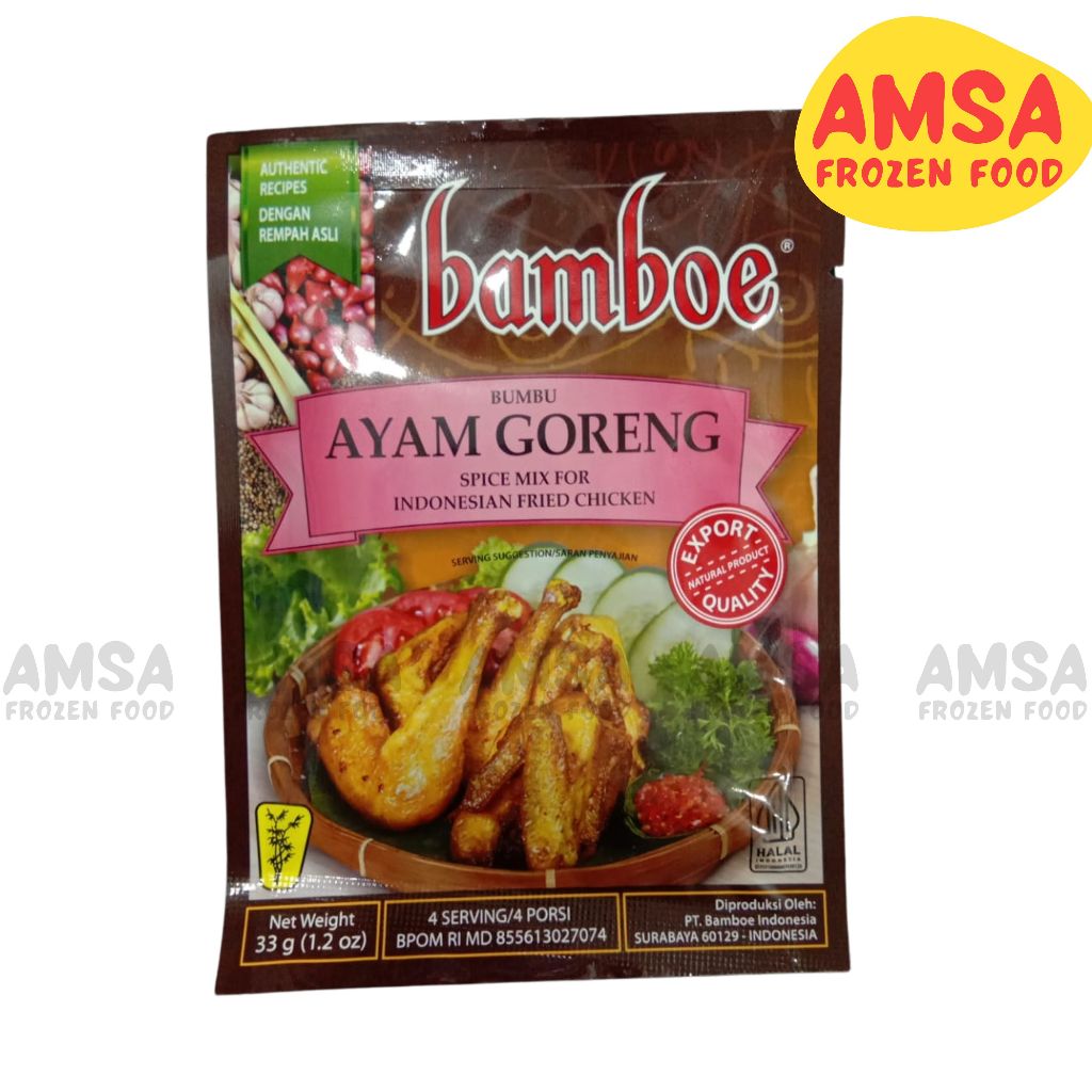 

Bumbu Bamboe Ayam Goreng 33 GRAM