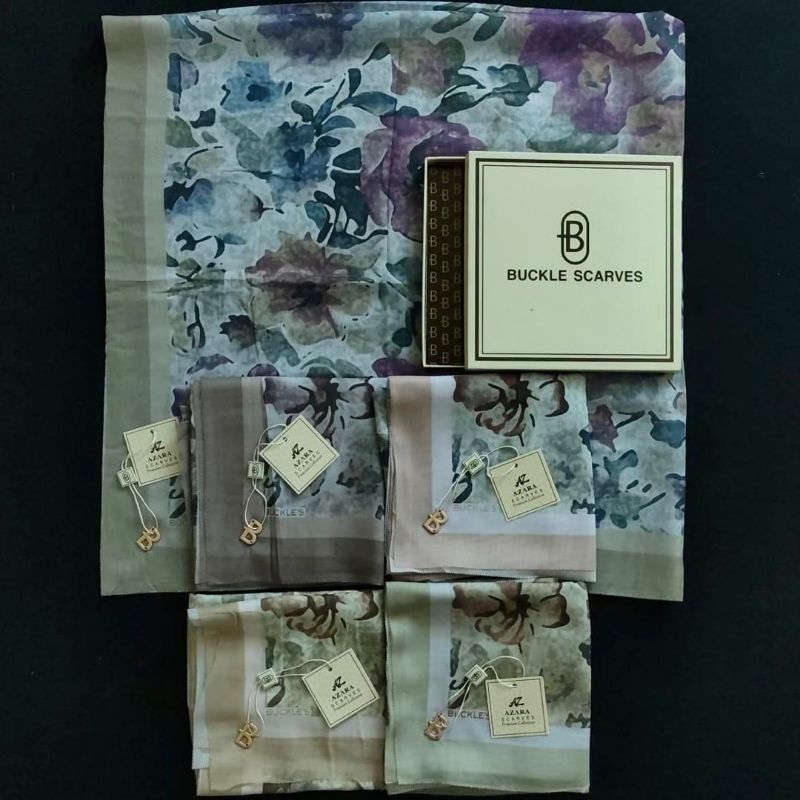 BUCKLE SCARVES box dan buckle sylinder