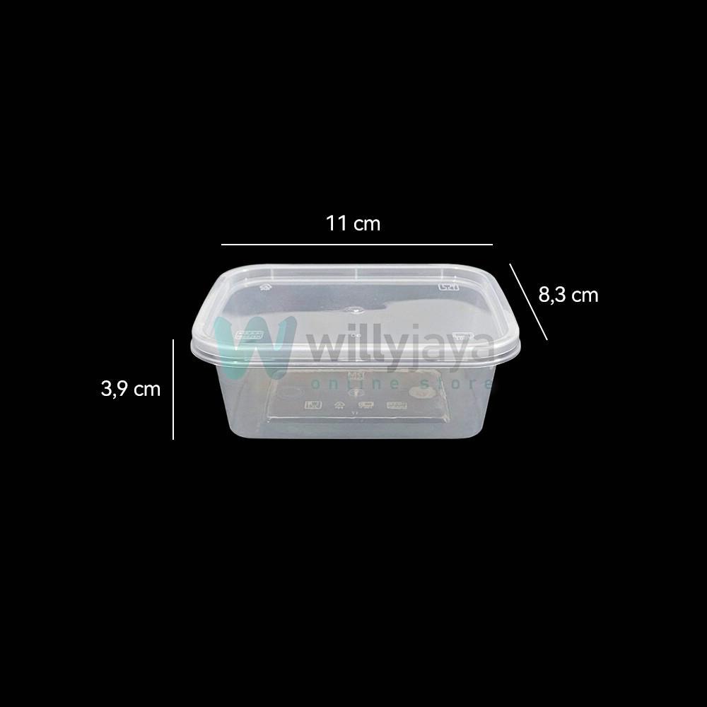 THINWALL 200ML / FOOD CONTAINER BOX TEMPAT MAKAN PLASTIK 200 ML