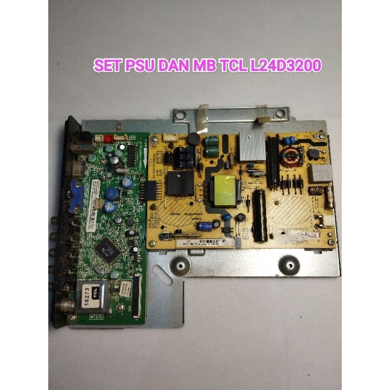 MB TCL L24D3200 MAINBOARD TCL L24D3200 MESIN TV TCL L24D3200 24D3200