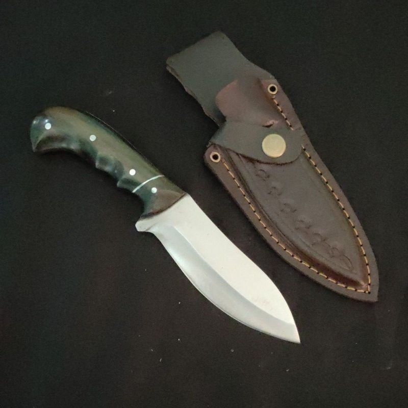 pisau daging pisau s-isit kulit bahan hss full tang