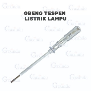 OBENG TESPEN LISTRIK LAMPU T5010 OBENG CEK ALIRAN LISTRIK LAMPU TESPEN