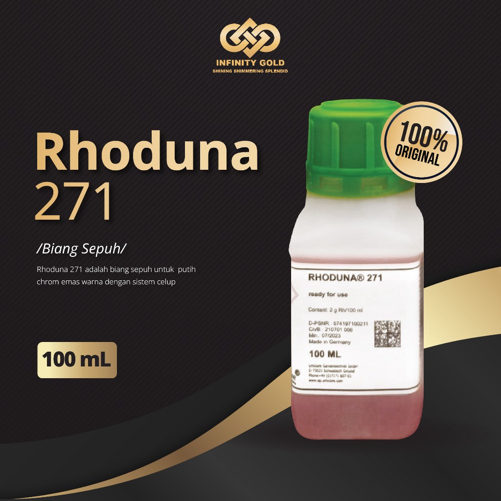 Rhoduna 271 100 mL - Biang Rhodium Pen Plating