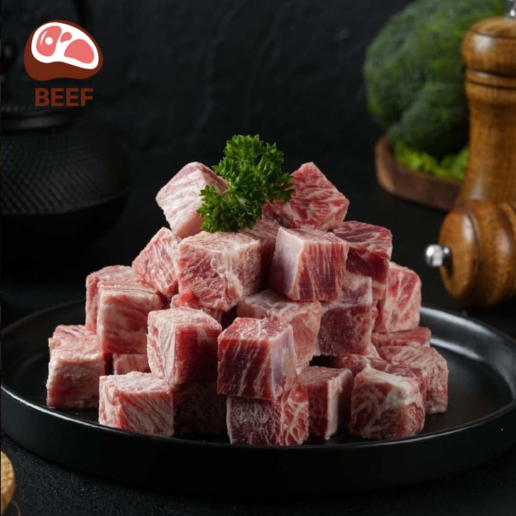 

Deskripsi Saikoro Beef Wagyu Cubes 1 KG Saikoro Beef Wagyu Cubes 1 KG