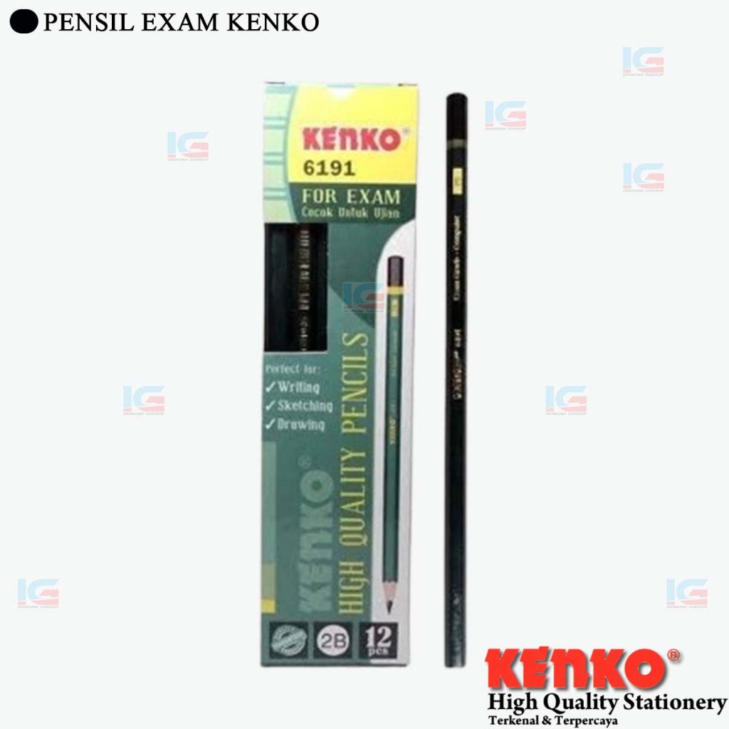 

PENSIL 2B KENKO 12 PCS ORI