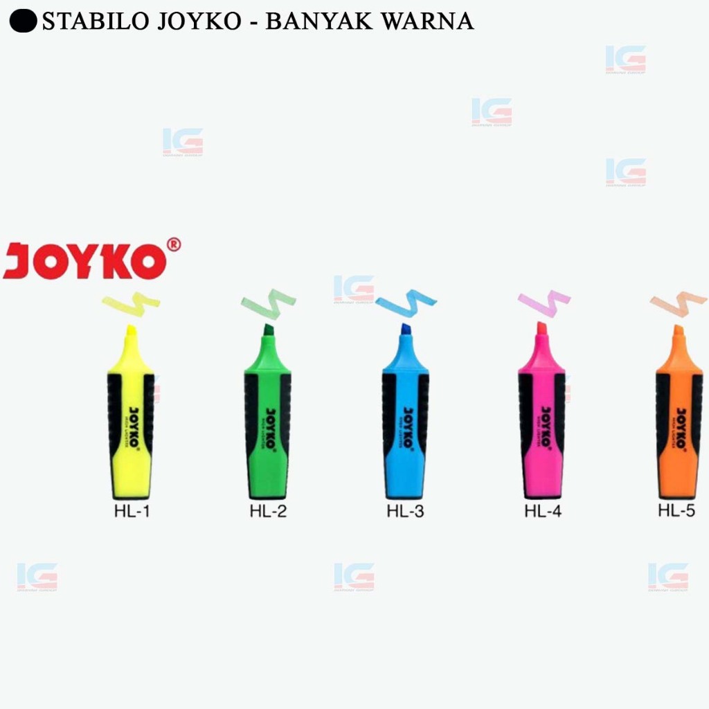 

STABILO JOYKO 1 SET MURAH - 5 VARIAN