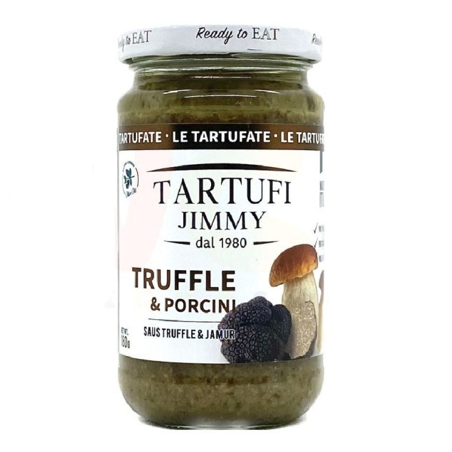 

TARTUFFI JIMMY TRUFFLE & PORCINI SAUCE 180gr