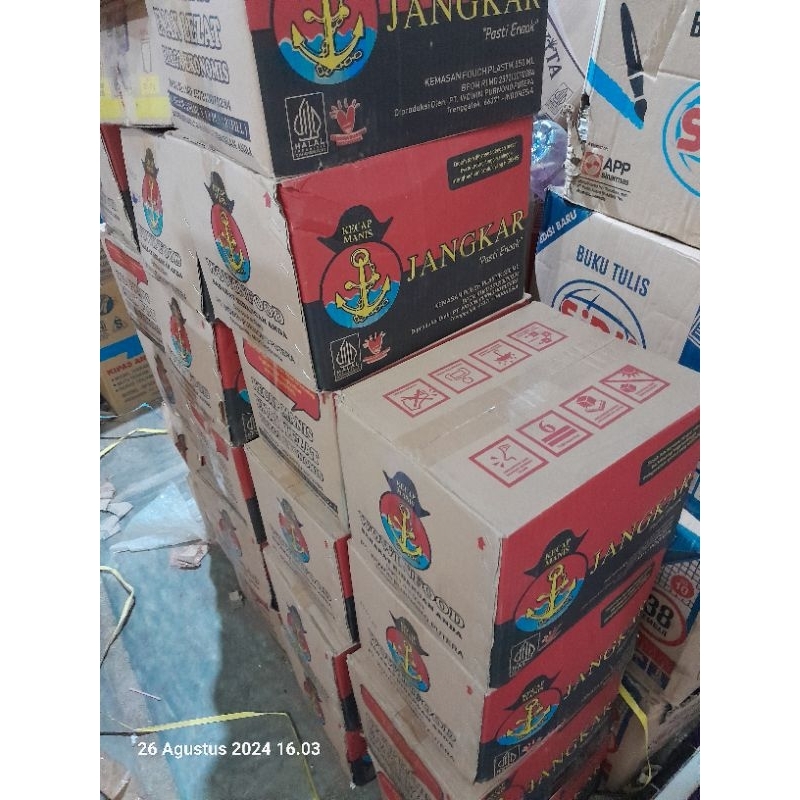 

Kecap Manis Jangkar 550ml Enak, Manis & Gurih 1 Dus isi 12pcs