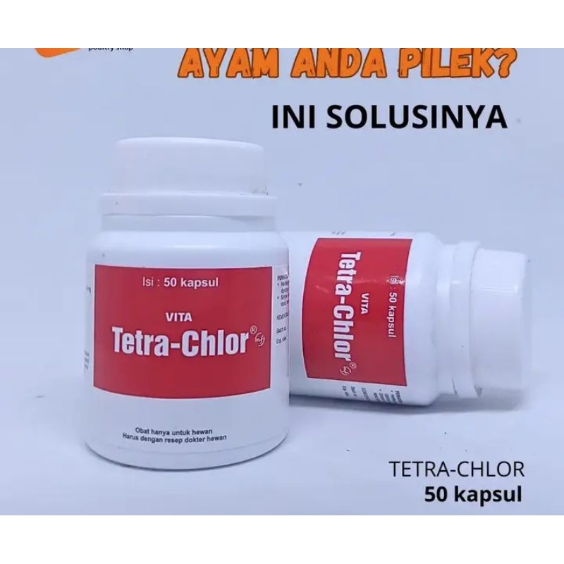 Tetra-Chlor Obat Segala Penyakit Unggas Ayam Burung