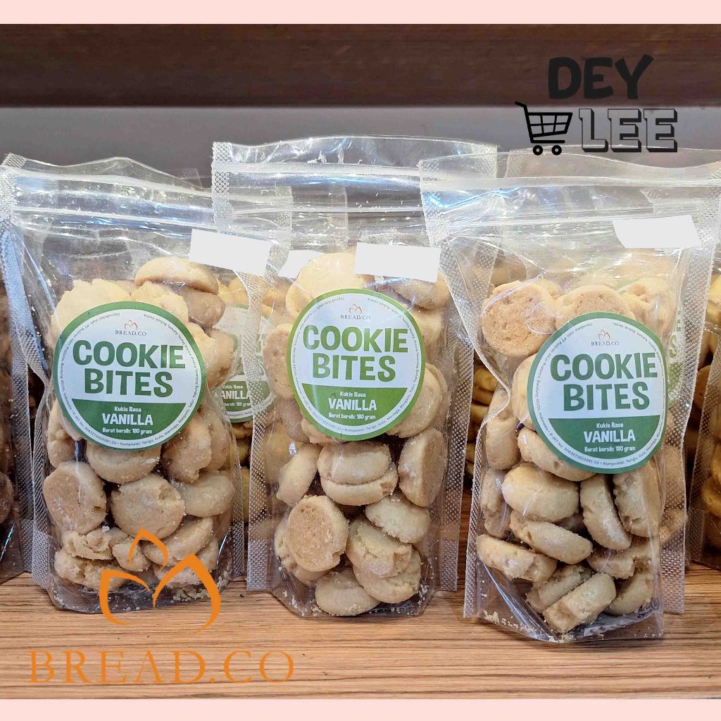 

BREADCO Cookie Bites Vanila Biskuit Snack Cemilan Bandung