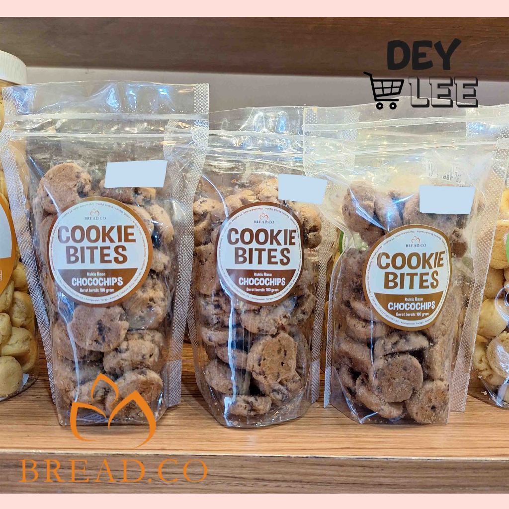 

BREADCO Cookie Bites Coklat Chocochips Biskuit Snack Cemilan Bandung