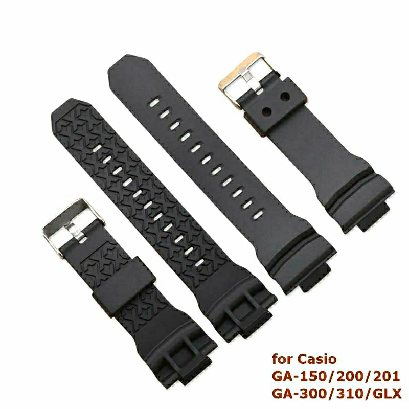 Strap Tali Jam Tangan G-Shock G-100 G-1500 G-200 GLX-150 GWX-8900 GWX 8900 Free pen