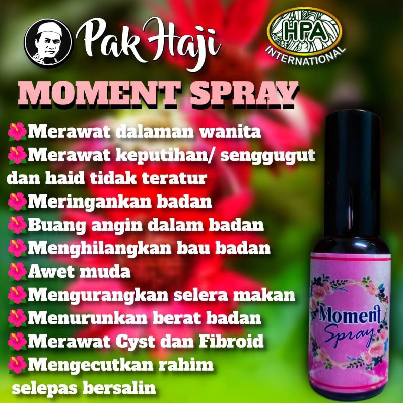 MOMENT SPRAY HPA PAK HAJI