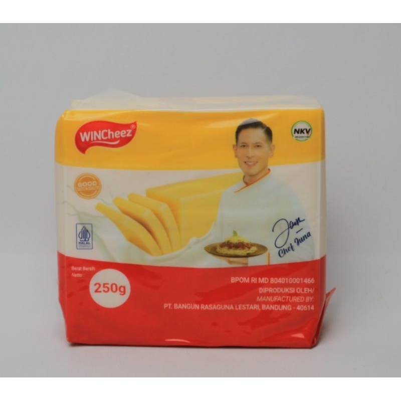 

Keju WinCheez Regular 250g / Keju WinCheez 250g