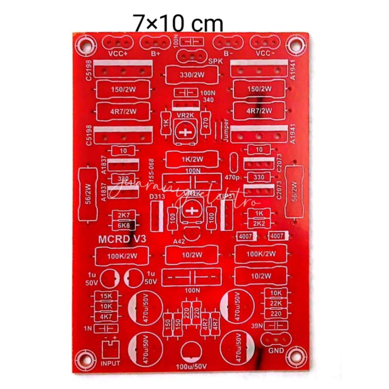 25 PCS PCB MCRD V3 TEF GLERR @ RP 5.650