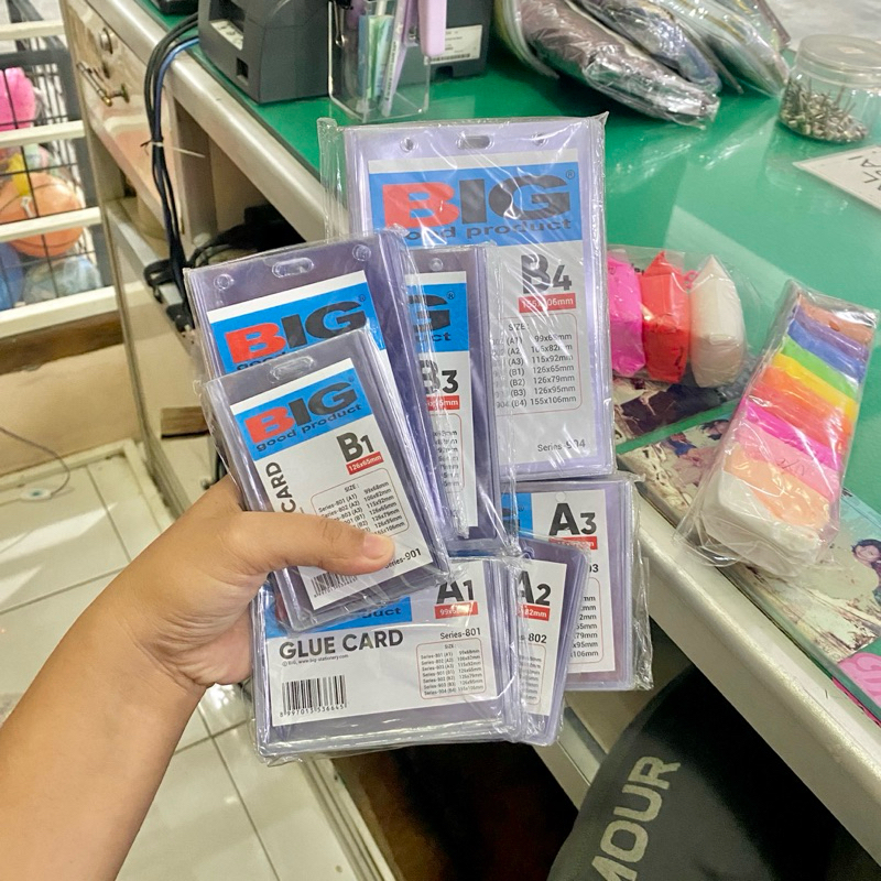

(20 PCS) BIG ID CARD MIKA GLUE CARD UKURAN A1 A2 A3 B1 B2 B3 B4